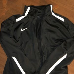 Black Nike zip up sweater